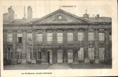 Vintage Postcard Prefecture principal Frontage Besancon