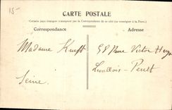 Vintage Postcard Prefecture the Beauvais terrace