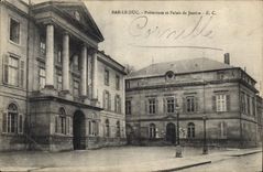 Vintage Postcard Prefecture and law courts Bar the Duke