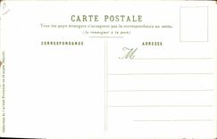 CPA Militaria Corps de Genie Drapeau