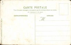 Vintage Postcard Militaria Dragon Scout Flag