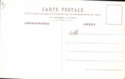 Vintage Postcard Militaria Dragon Trumpets Flag