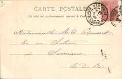 Vintage Postcard Militaria Our heroins Virginia Chequiere makes two captive English