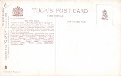 Vintage Postcard Militaria The Scots Guards The relief