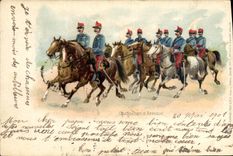 CPA Militaria Chasseurs d'Afrique