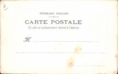 Vintage Postcard Militaria Chasseurs touches bottom the Diane