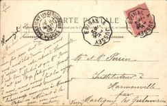 Vintage Postcard Darney and its surroundings Valley of Ourche Glassmaking of Claisey the Vosges