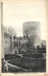 Vintage Postcard Castle Gisors Turn of the prisoner