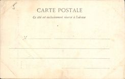 Vintage Postcard Castle of Castelnau Breneoux Frontage not restauree