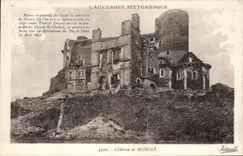 CPA Chateau de Murols Ruines
