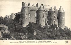 Vintage Postcard Castle of Luynes Built on the site of the old fortress of Mesh