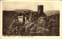 CPA Chateau St Ulrich Ribeauville