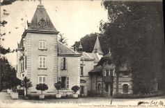 Vintage Postcard Castle of Aze Groin