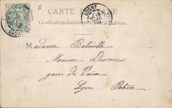 CPA Chateau d'Aine Aze
