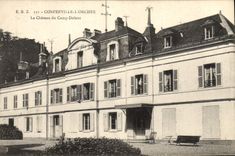 CPA Chateau du Camp Dolent Confreville L'Orcher