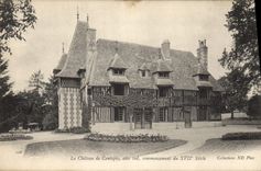 Vintage Postcard Castle of Contrepie