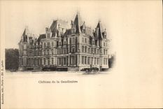 Vintage Postcard Castle of Gaudiniere