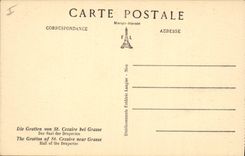 CPA Grottes de Saint Cezaire pres Grasse La salle des draperies