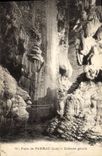 Vintage Postcard Caves Well of Padirac giant Column