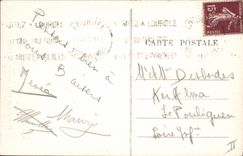 Vintage Postcard Caves of Betharram the lower river