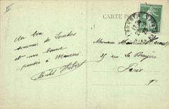 Vintage Postcard Caves of Betharram Tunnel of the river