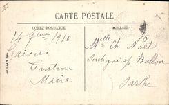 Vintage Postcard Caves of Betharram Left the tunnel