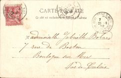 CPA Fantaisie Pierrot Pere de famille 