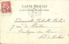 CPA Fantaisie Pierrot Pere de famille 