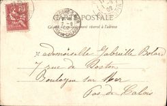 CPA Fantaisie Pierrot Pere de famille 