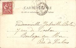 CPA Fantaisie Pierrot Pere de famille 