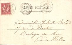 CPA Fantaisie Pierrot Pere de famille 