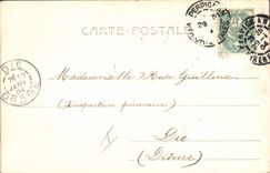 Vintage Postcard Headstock Children Tin soldiers