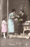 CPA Poupee Femme Enfant