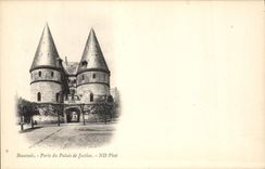 CPA Porte du Palais de Justice Beauvais