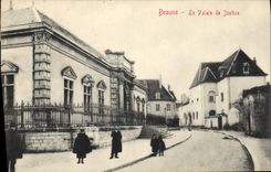 Vintage Postcard Law courts Beaune