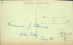 Vintage Postcard Law courts Bayeux the tree of freedom in the court of the Courts the Treasury and the sacristy of the cathedral