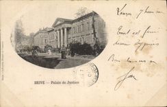 CPA Palais de Justice Brive