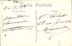 Vintage Postcard Beauvais Carries Law courts