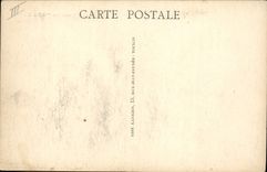 Vintage Postcard Warship Brittany