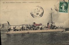 CPA Bateau de Guerre Belier Torpilleur d'escadre