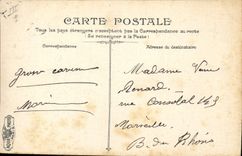 CPA Bateau de Guerre Le Bouvines