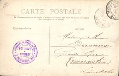 CPA Bateau de Guerre Rochefort sur Mer Arsenal Le Bugeaud Croiseur