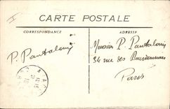 CPA Bateau de Guerre Brennus Cuirasse d'escadre