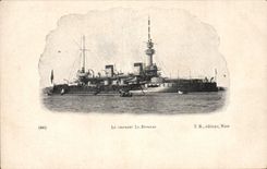 CPA Bateau de Guerre Le Cuirasse de Brennus