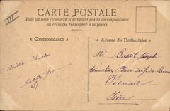 CPA Bateau de Guerre Brennus Cuirasse aux essais