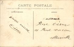 CPA Bateau de Guerre Toulon Le Cuirasse