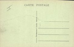 Vintage Postcard Besancon Prefecture Baths