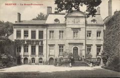 Vintage Postcard Beaune Under Prefecture