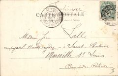 Vintage Postcard Belfort new Prefecture