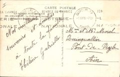 Vintage Postcard Chambéry Prefecture Old castle of the Dukes of Savoy